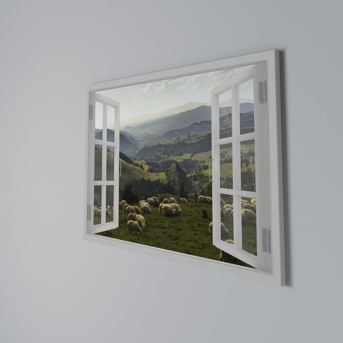 WILD PASTURES VIEW Horizontal Canvas Print