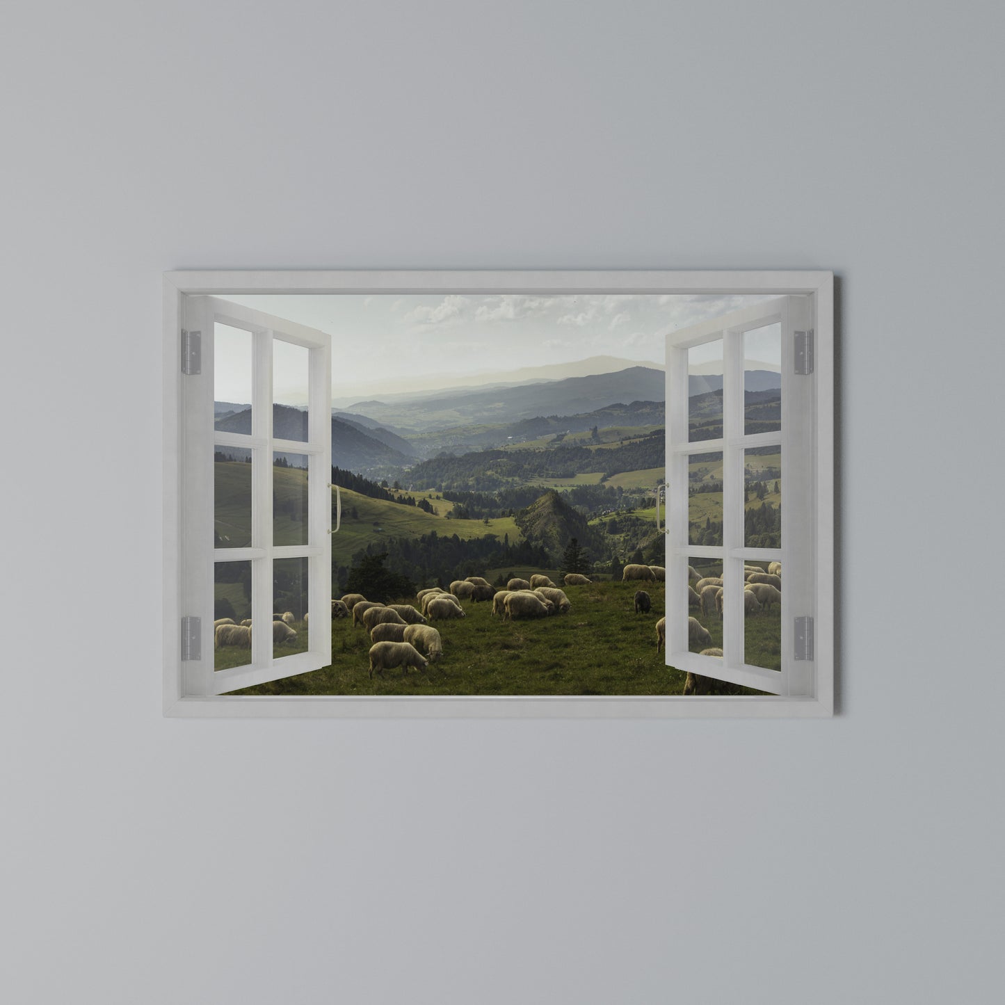 WILD PASTURES VIEW Horizontal Canvas Print