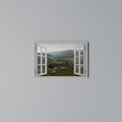 WILD PASTURES VIEW Horizontal Canvas Print
