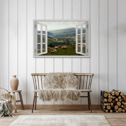 WILD PASTURES VIEW Horizontal Canvas Print