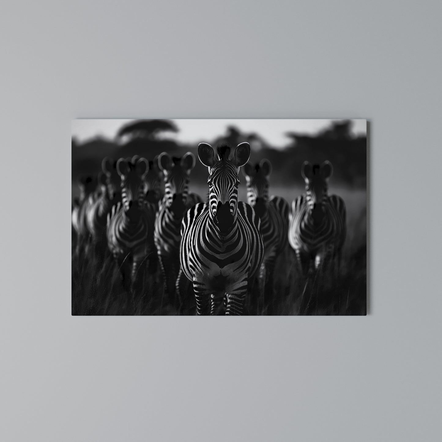 STRIPED SYMPHONY SAGA Horizontal Canvas Print