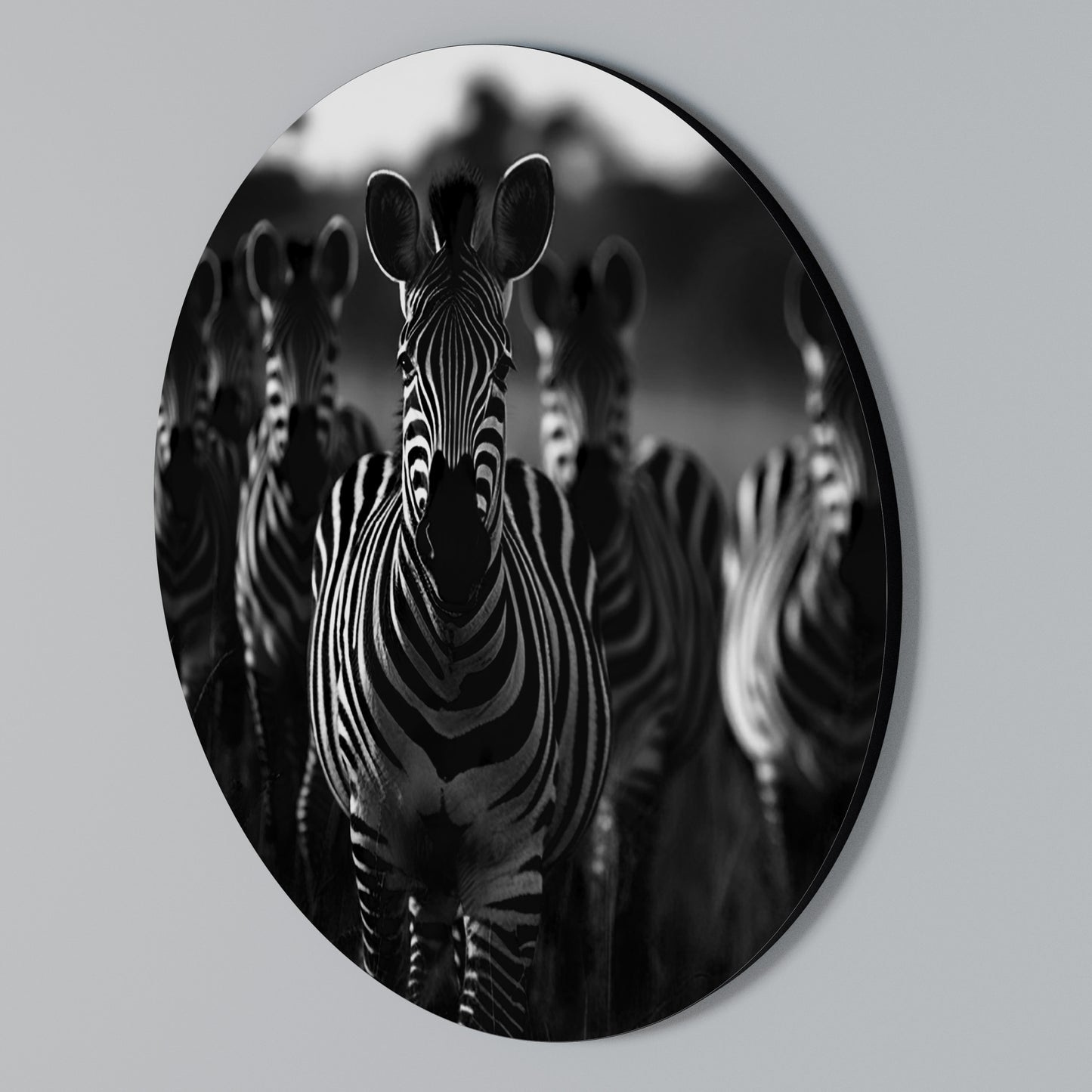 STRIPED SYMPHONY SAGA Arte de Parede Redonda