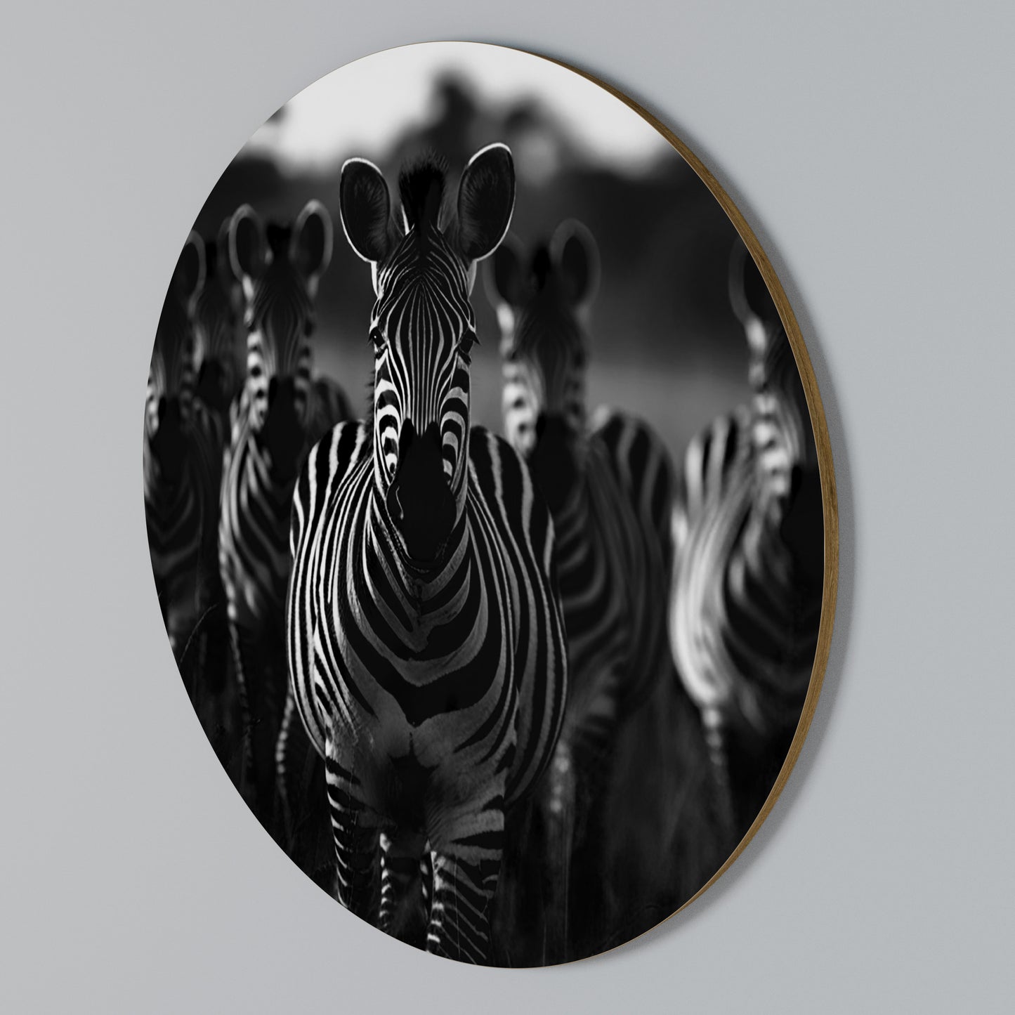STRIPED SYMPHONY SAGA Arte de Parede Redonda