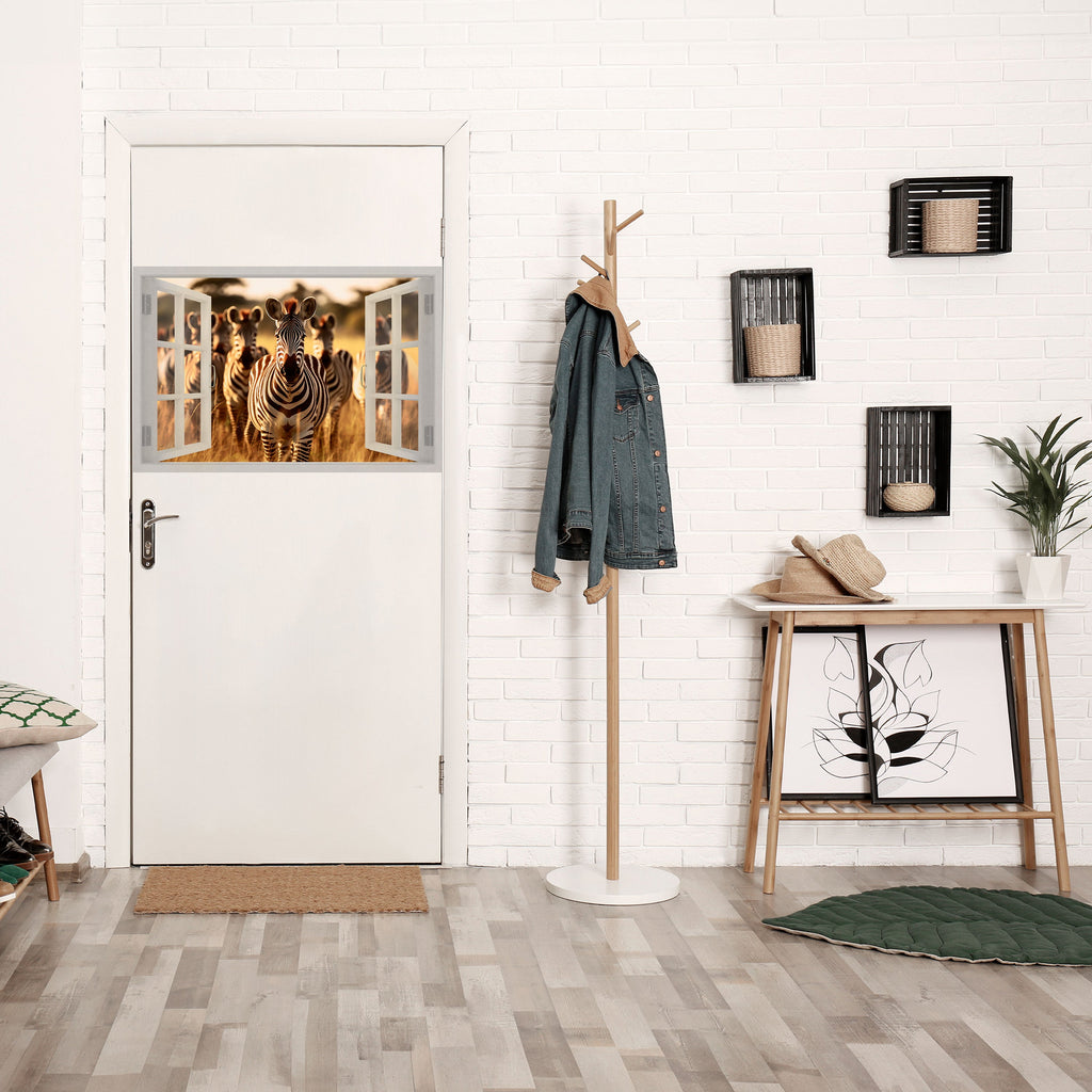 STRIPED SERENADE OUTSIDE Poster Horizontal Autocolante