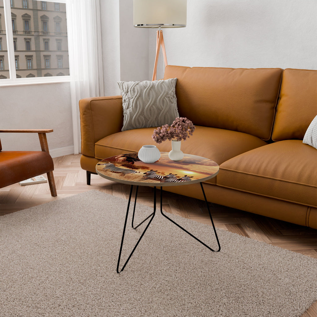 ZEBRA SUNSET SERENADE Mesa de Centro 69