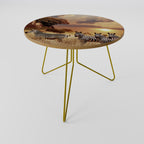 ZEBRA SUNSET SERENADE Coffee Table