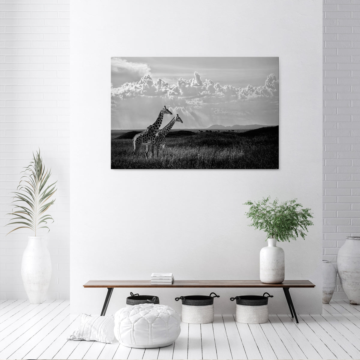 ELEGANT HEIGHTS UNVEILED Horizontal Canvas Print