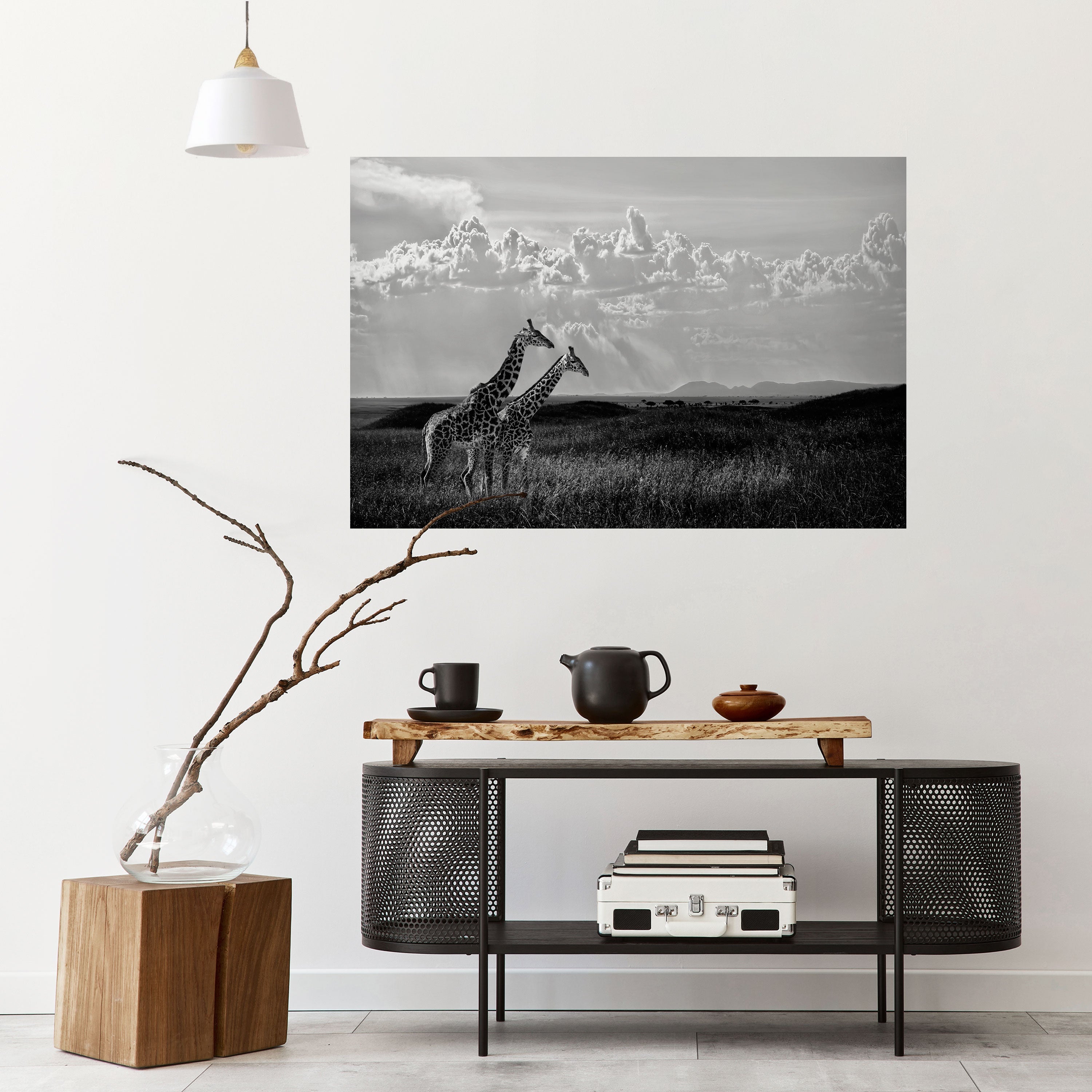 ELEGANT HEIGHTS UNVEILED Poster Horizontal Autocolante