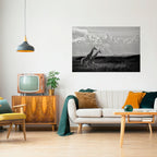 ELEGANT HEIGHTS UNVEILED Poster Horizontal Autocolante