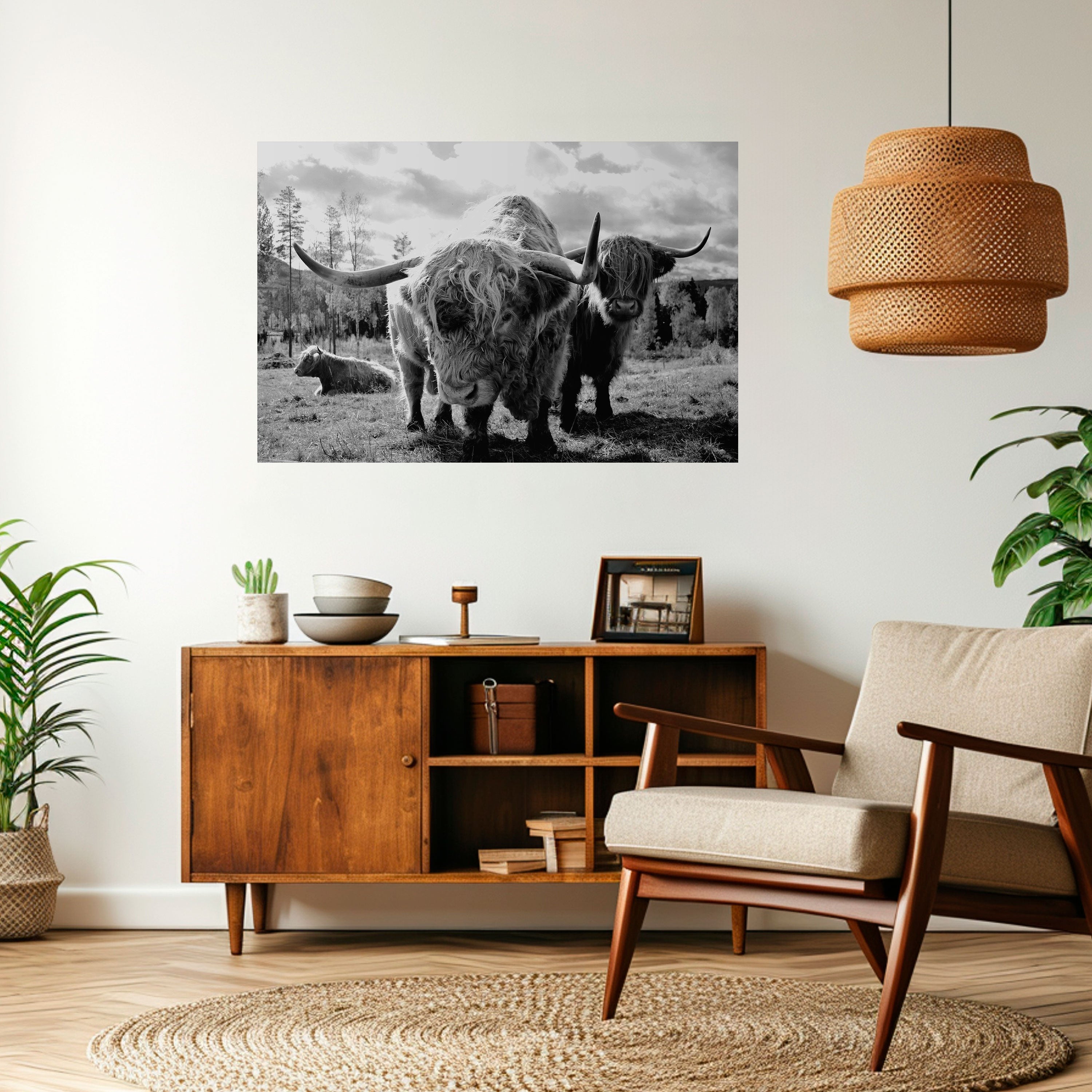 STILLNESS OF OLD SOULS Poster Horizontal Autocolante