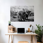 STILLNESS OF OLD SOULS Poster Horizontal Autocolante