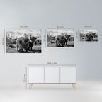 STILLNESS OF OLD SOULS Poster Horizontal Autocolante