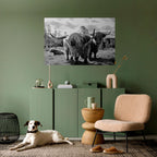 STILLNESS OF OLD SOULS Poster Horizontal Autocolante