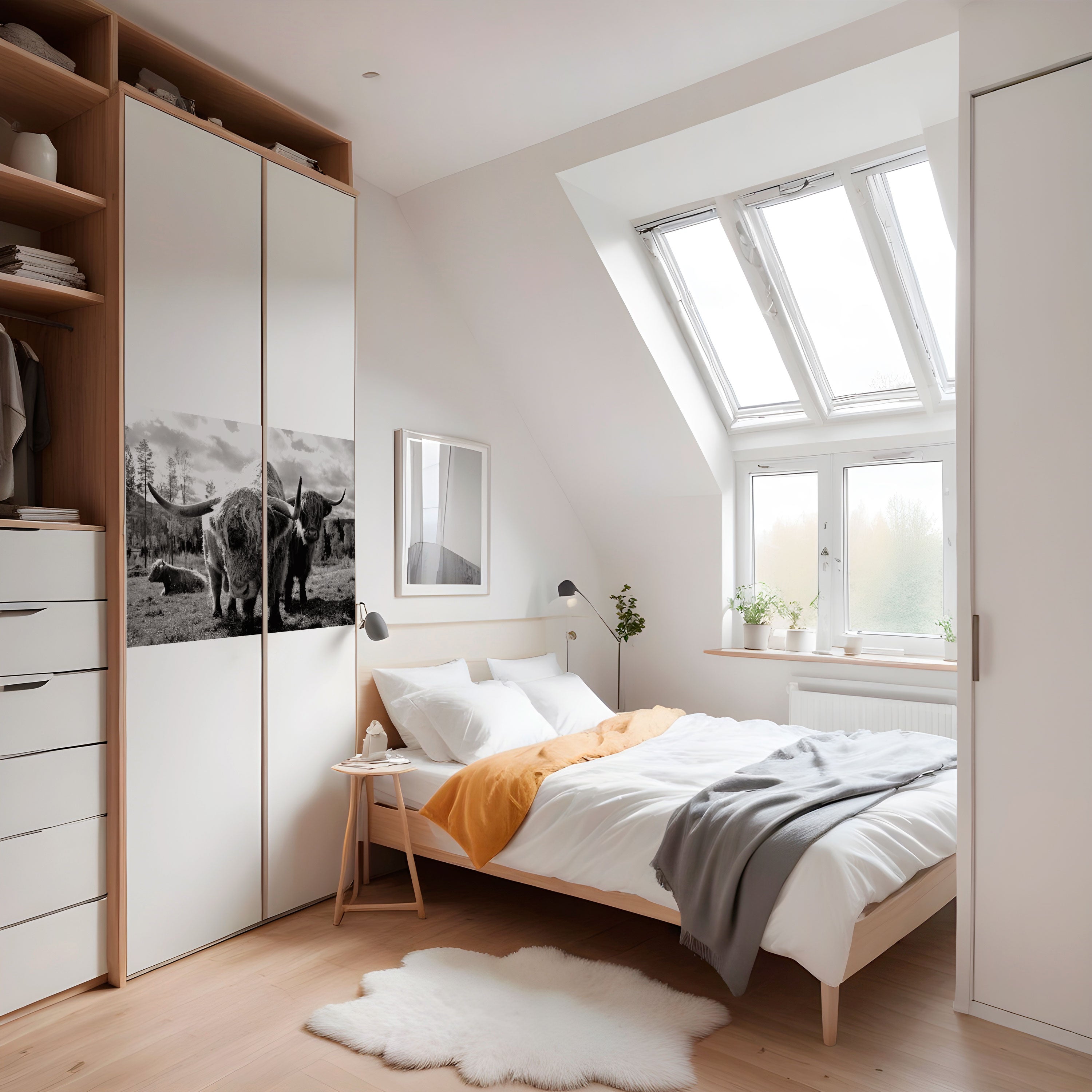 STILLNESS OF OLD SOULS Poster Horizontal Autocolante