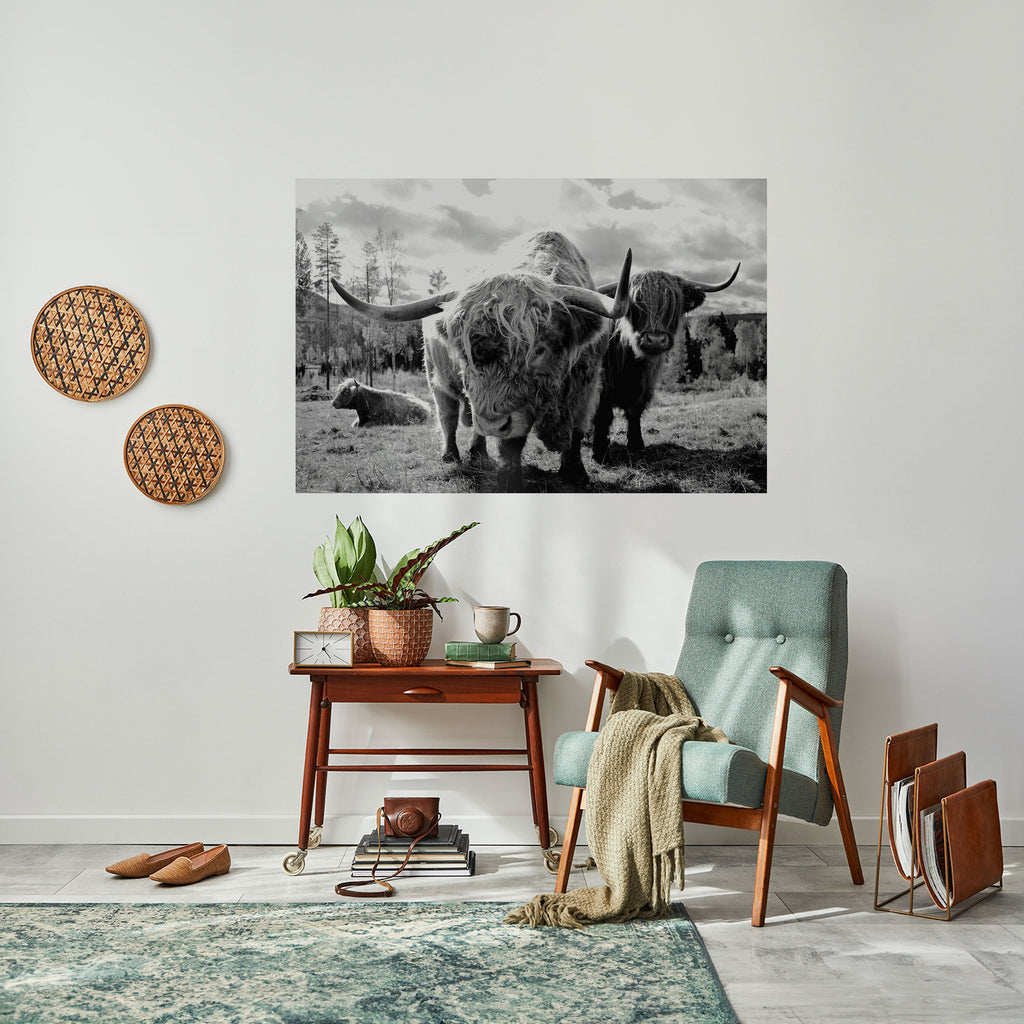 STILLNESS OF OLD SOULS Poster Horizontal Autocolante