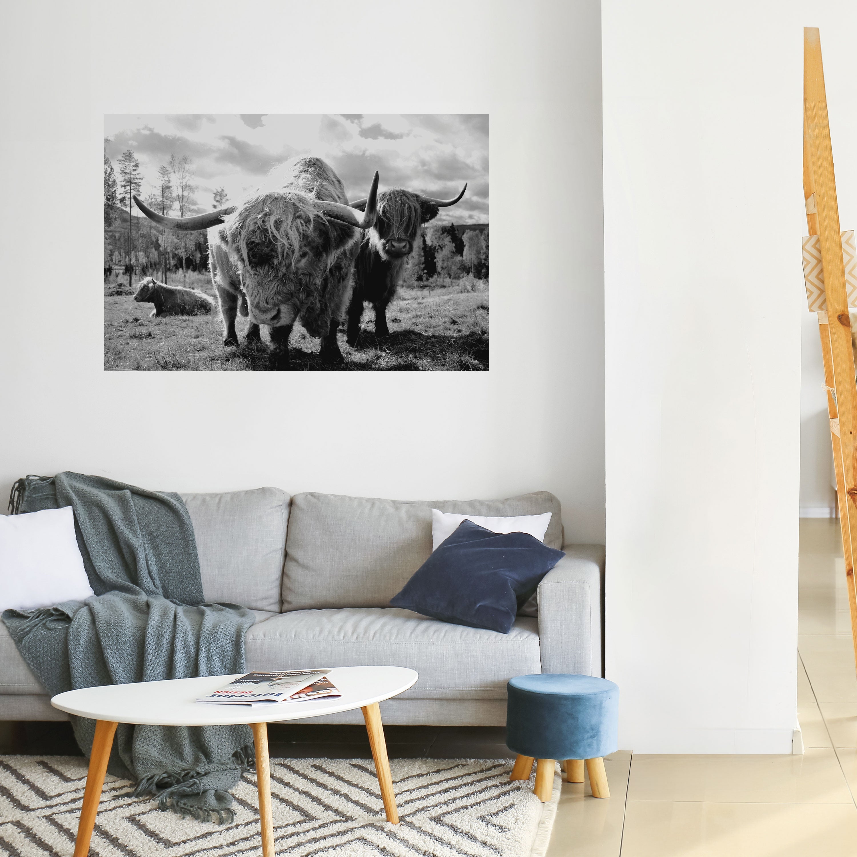 STILLNESS OF OLD SOULS Poster Horizontal Autocolante