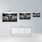 HORNED HERO IN FOCUS Poster Horizontal Autocolante