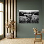 HORNED HERO IN FOCUS Poster Horizontal Autocolante