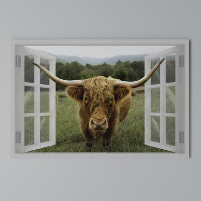 FIELDS OF FOCUS Horizontal Canvas Print