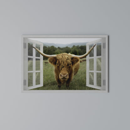 FIELDS OF FOCUS Horizontal Canvas Print