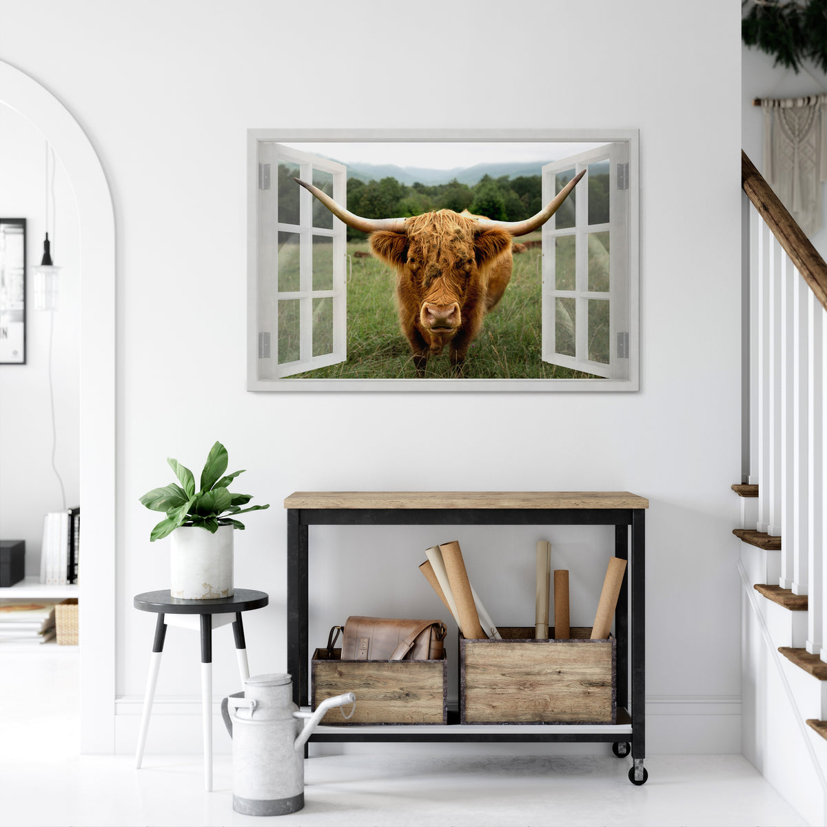 FIELDS OF FOCUS Horizontal Canvas Print
