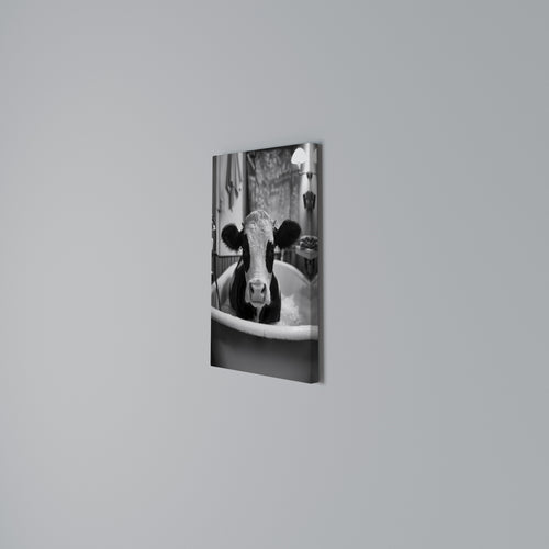MONOCHROME MOOOD Quadro em tela vertical
