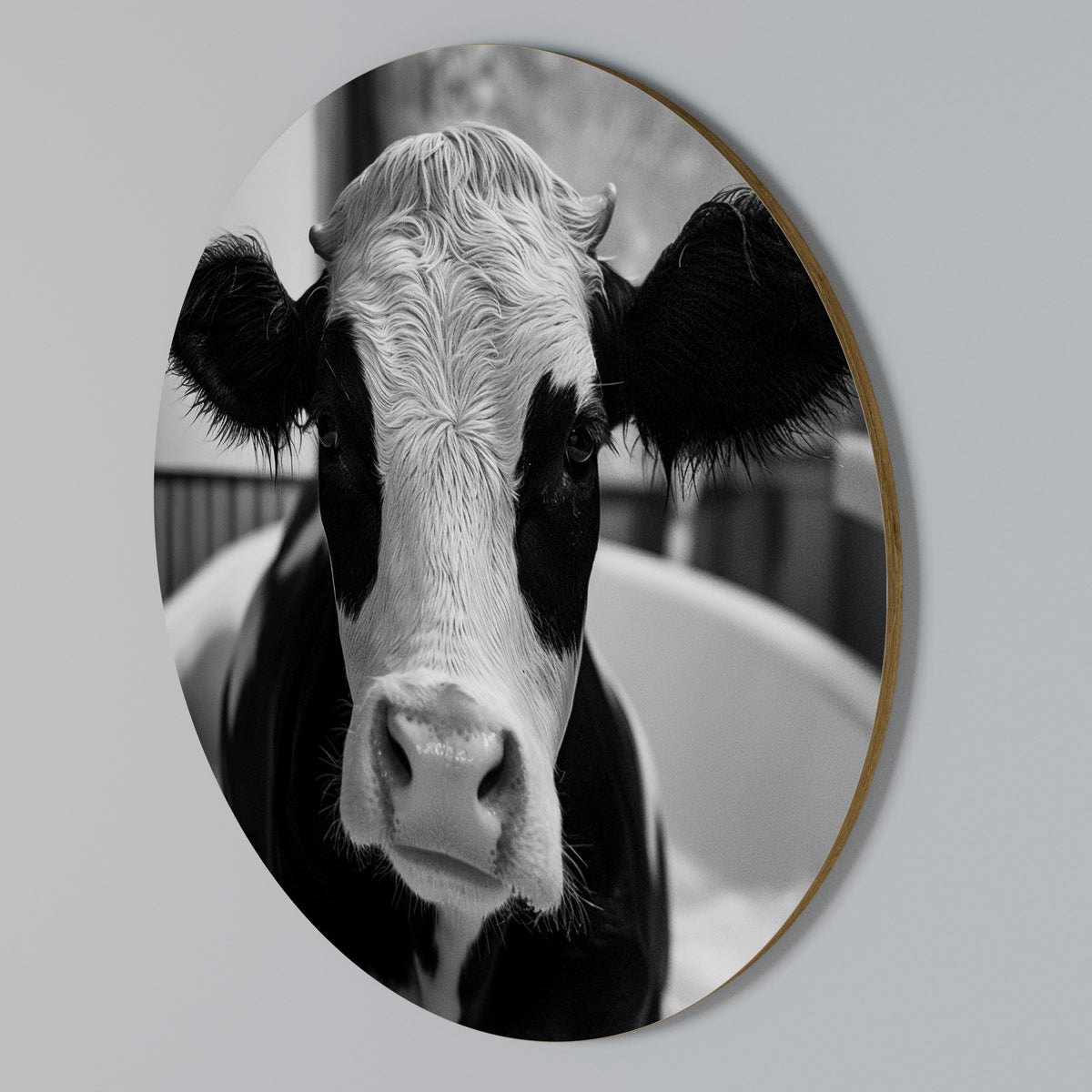 MONOCHROME MOOOD Arte de Parede Redonda