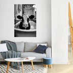 MONOCHROME MOOOD Poster Vertical Autocolante