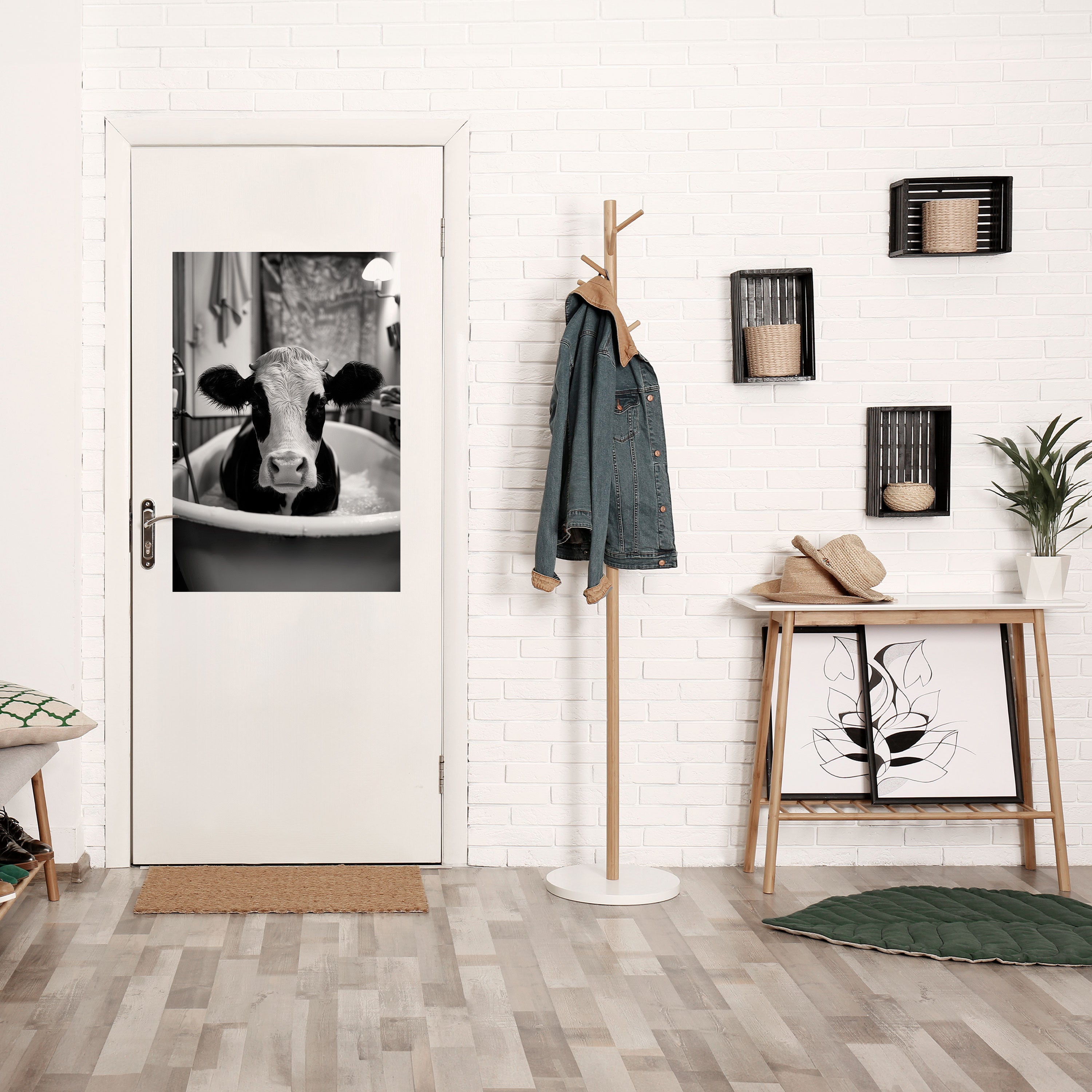 MONOCHROME MOOOD Poster Vertical Autocolante