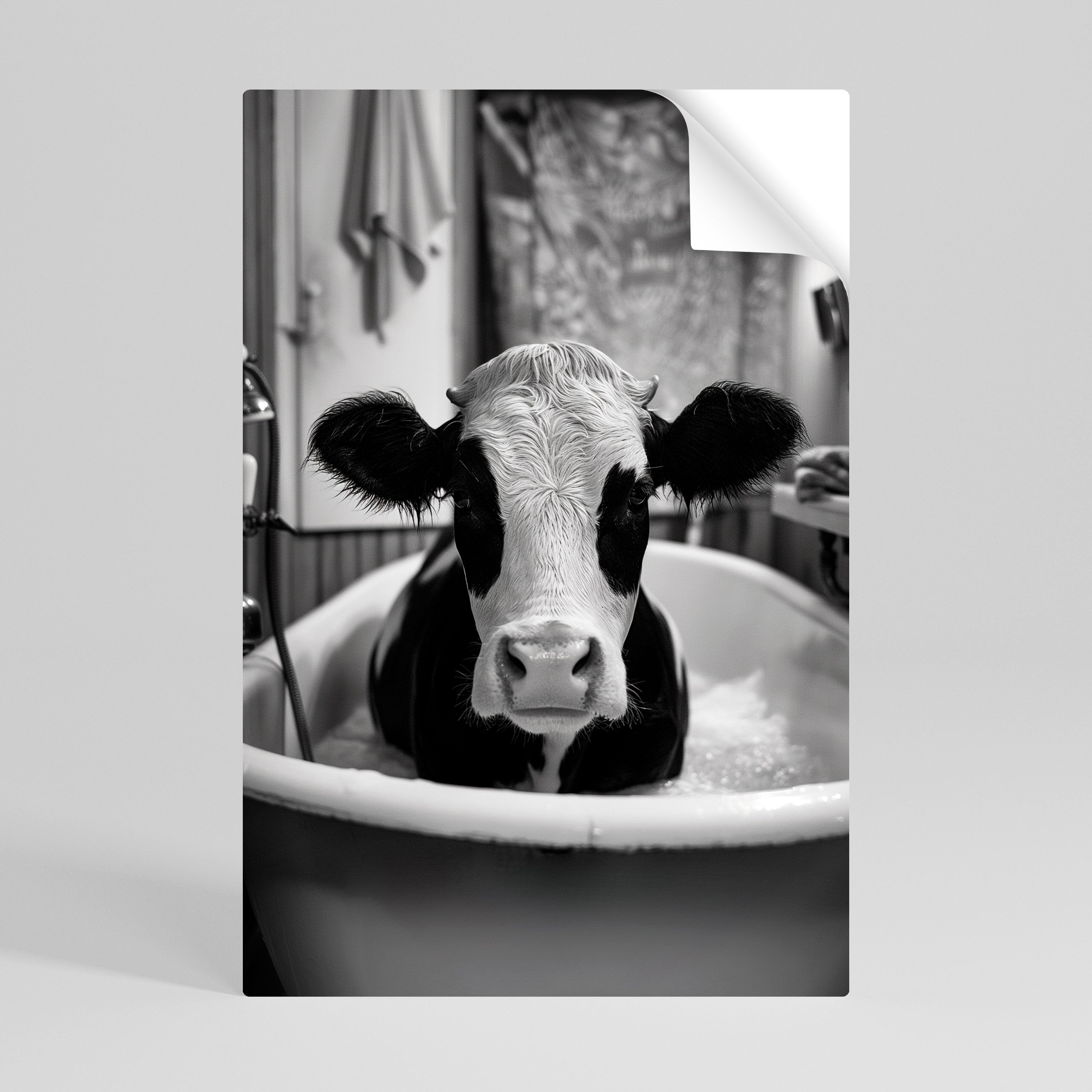 MONOCHROME MOOOD Poster Vertical Autocolante