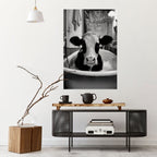 MONOCHROME MOOOD Poster Vertical Autocolante