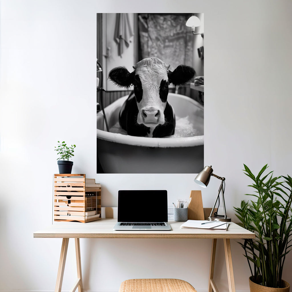 MONOCHROME MOOOD Poster Vertical Autocolante