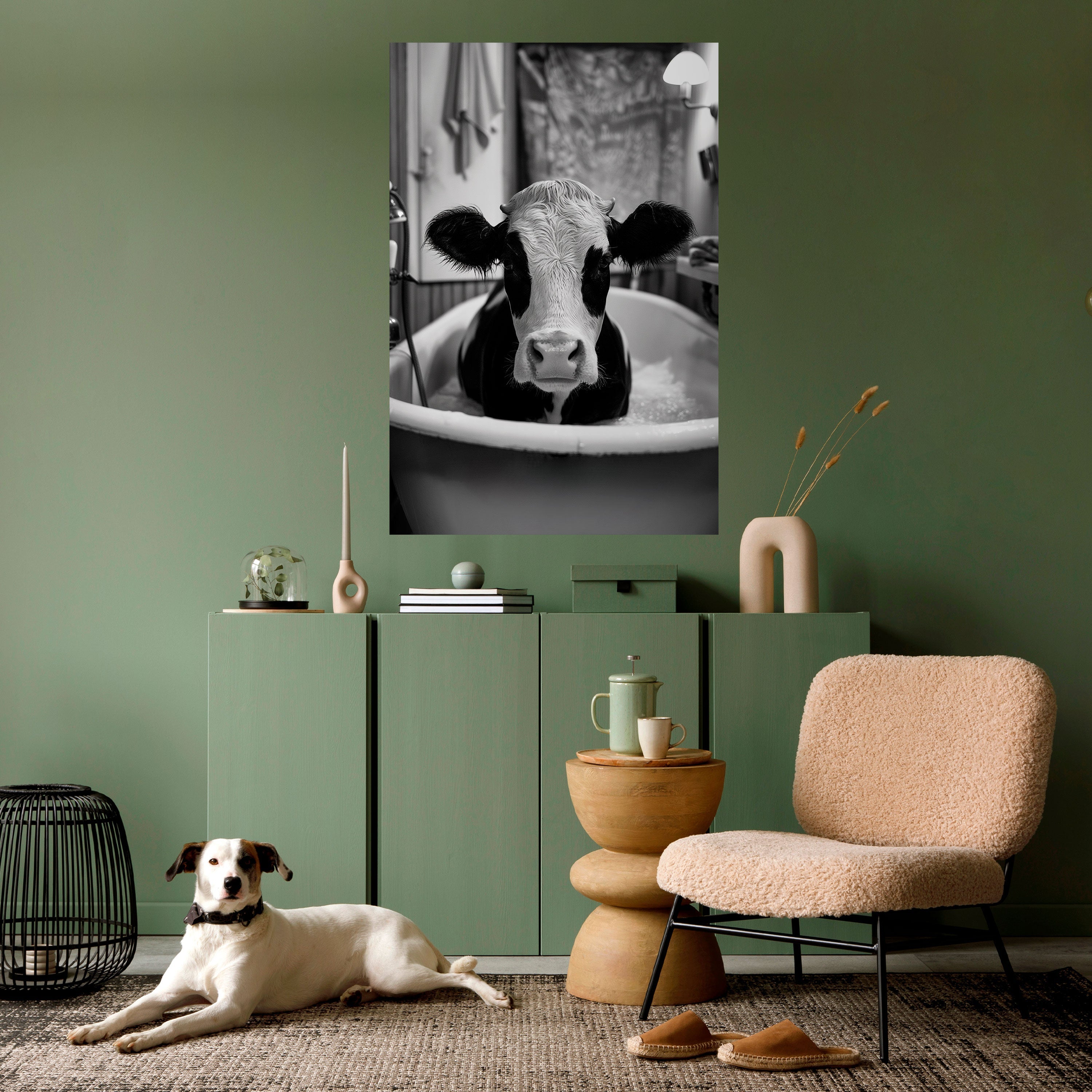 MONOCHROME MOOOD Poster Vertical Autocolante