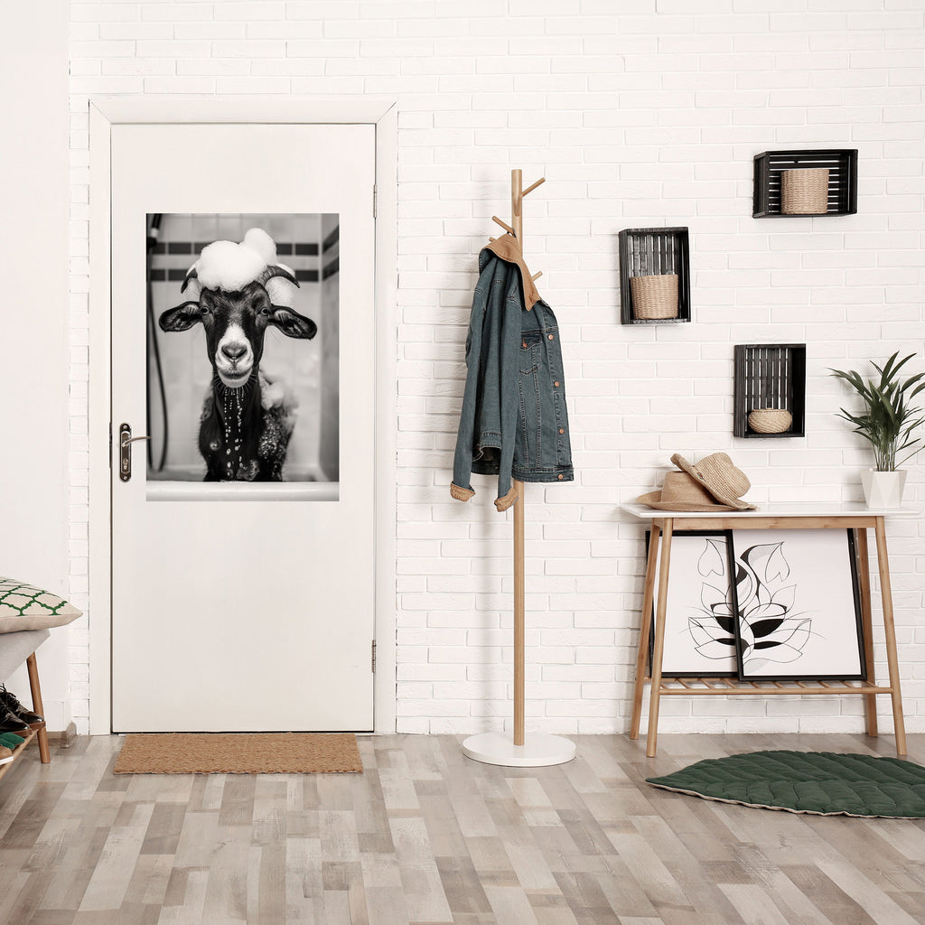 BUBBLE-BATHED BLISS Poster Vertical Autocolante