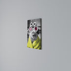 MORNING PIGLET Vertical Canvas Print