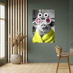 MORNING PIGLET Poster Vertical Autocolante