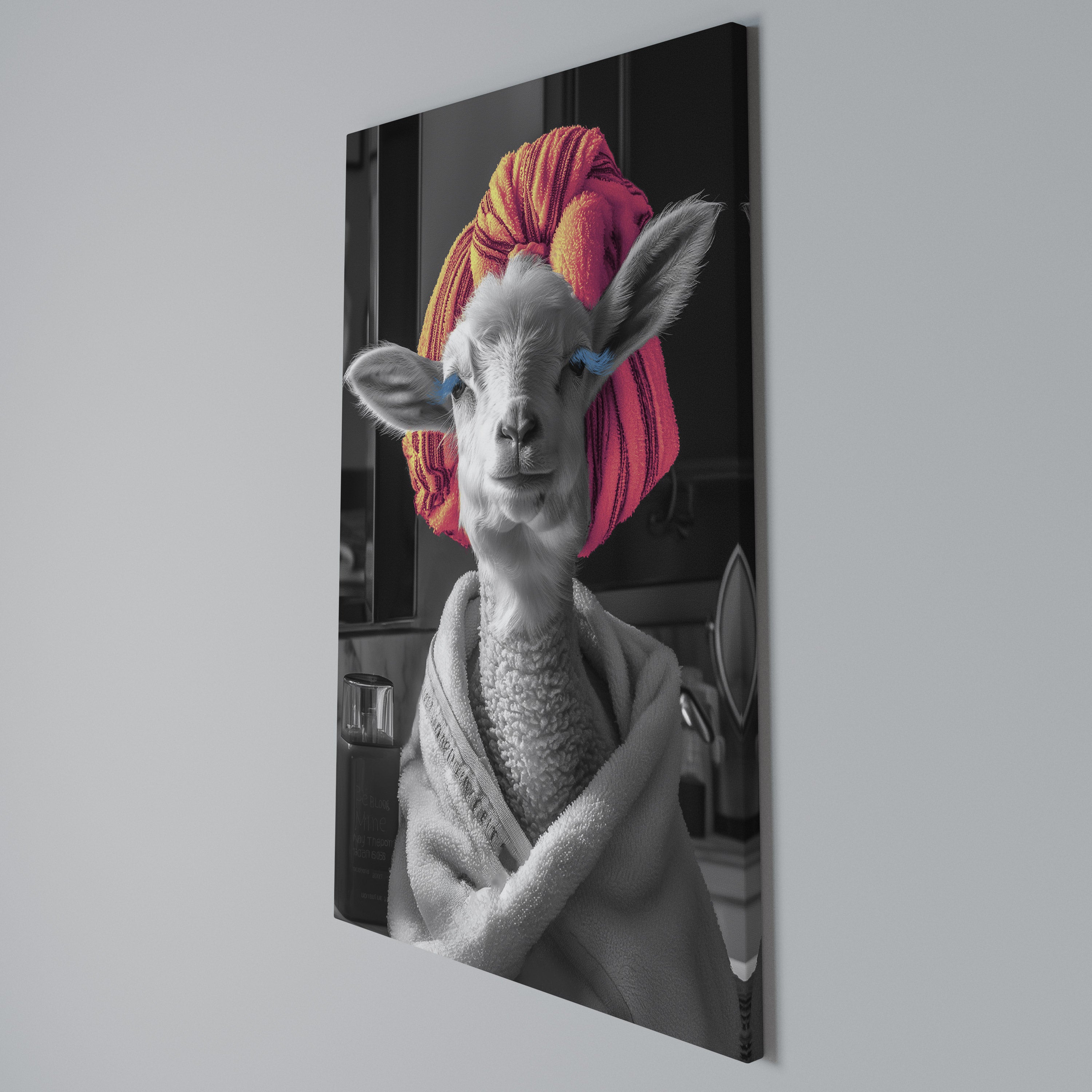 COUTURE CUDDLE Quadro em tela vertical