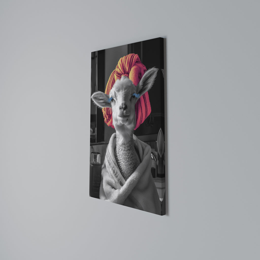 COUTURE CUDDLE Quadro em tela vertical
