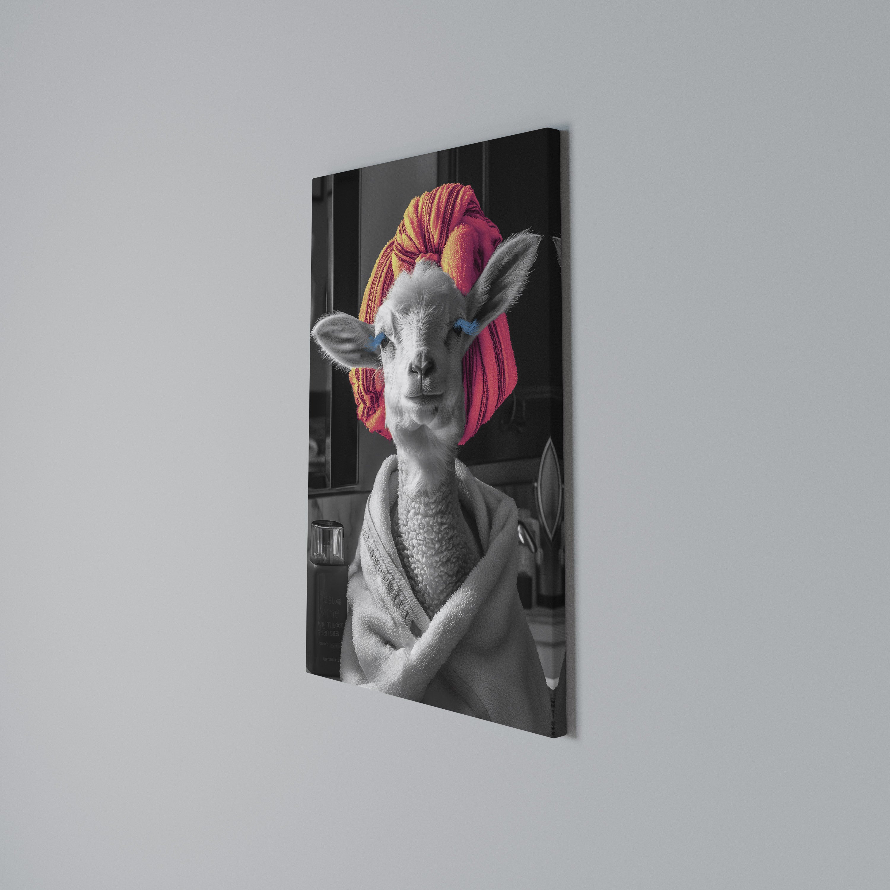 COUTURE CUDDLE Quadro em tela vertical