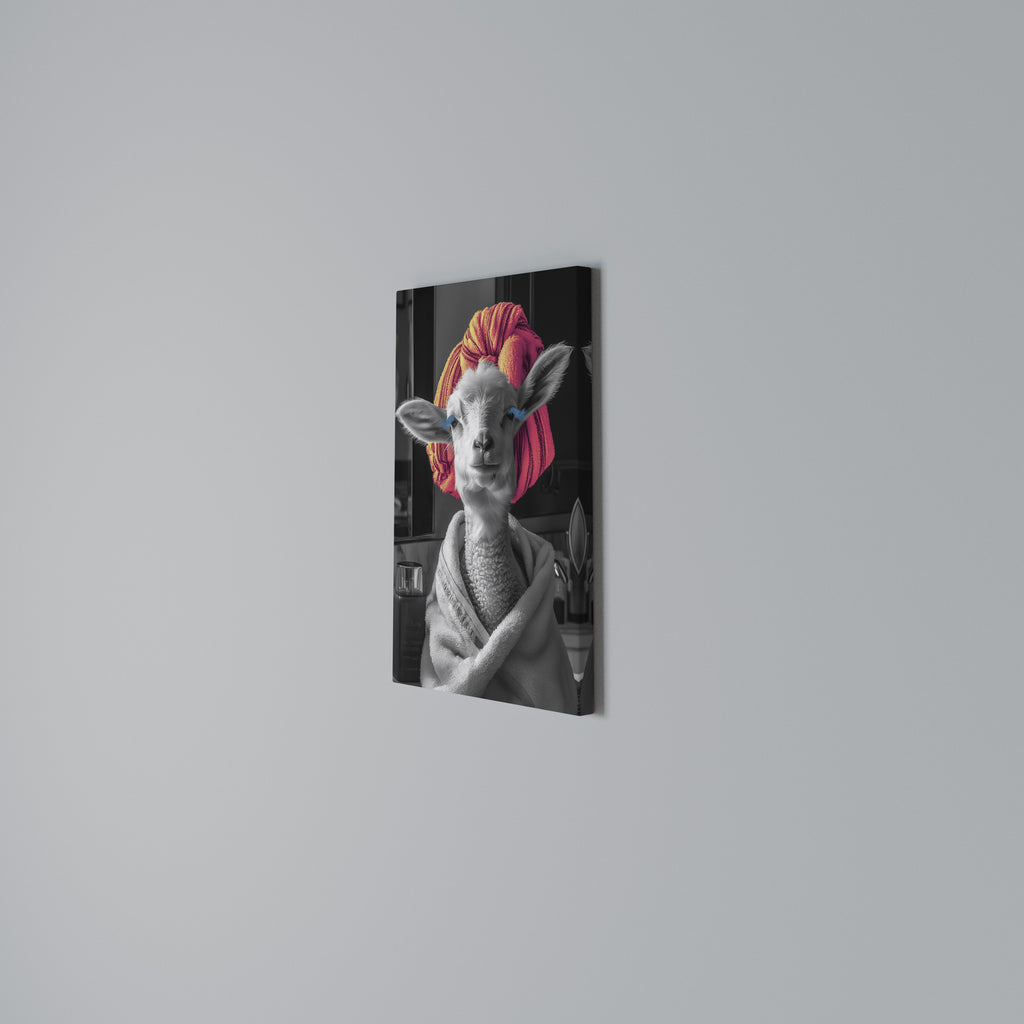 COUTURE CUDDLE Quadro em tela vertical
