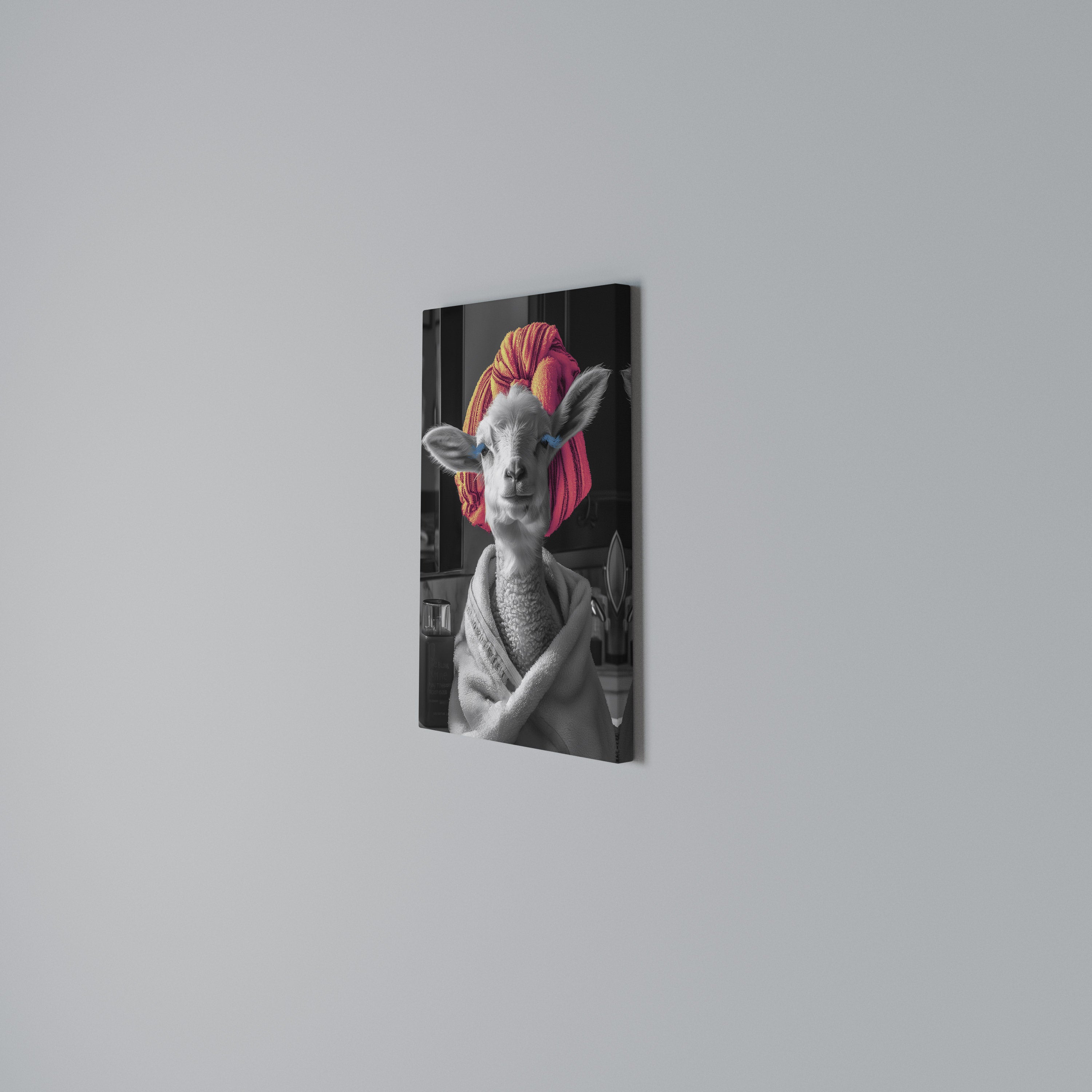 COUTURE CUDDLE Quadro em tela vertical