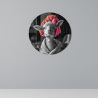 COUTURE CUDDLE Quadro Redondo Decorativo