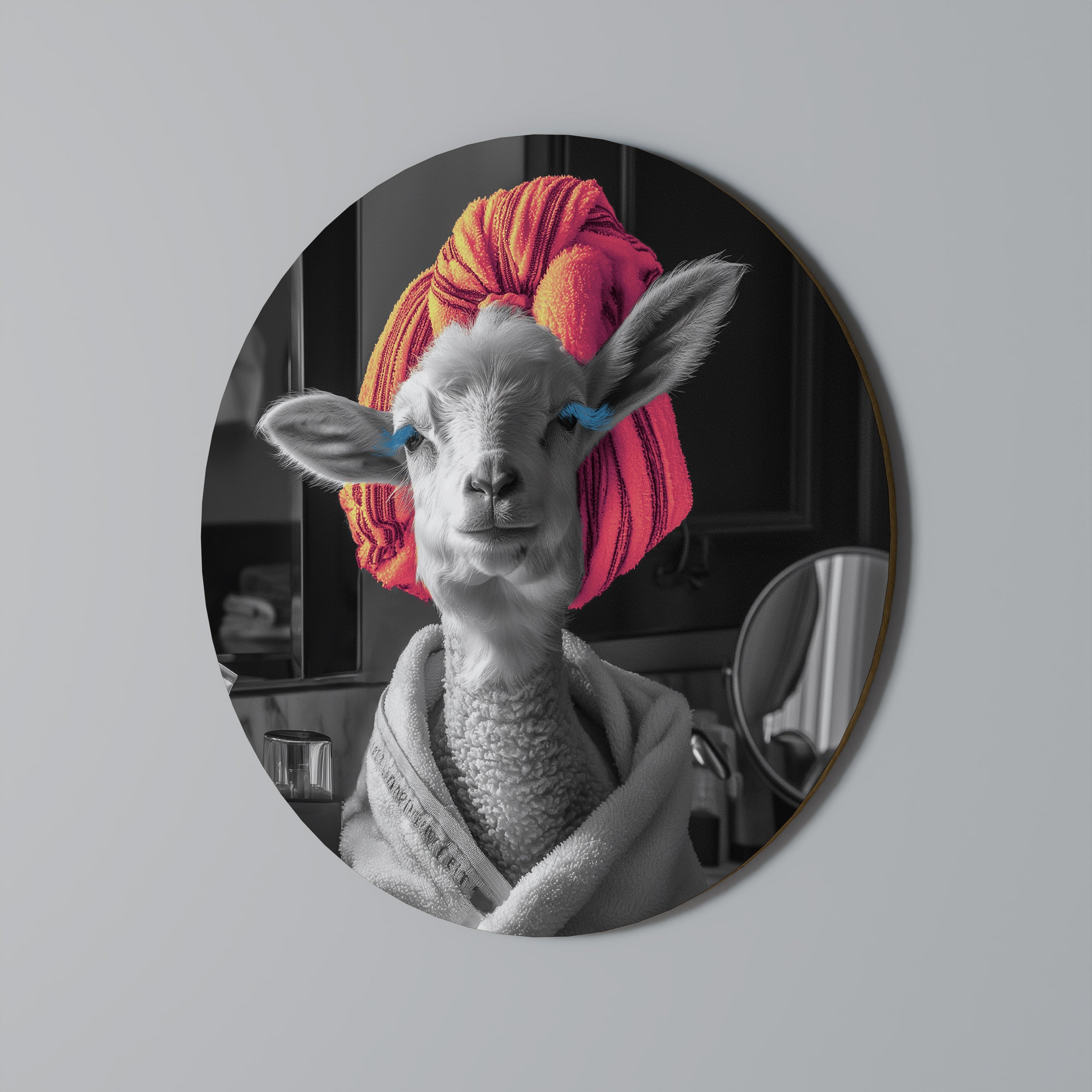 COUTURE CUDDLE Quadro Redondo Decorativo