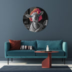 COUTURE CUDDLE Quadro Redondo Decorativo