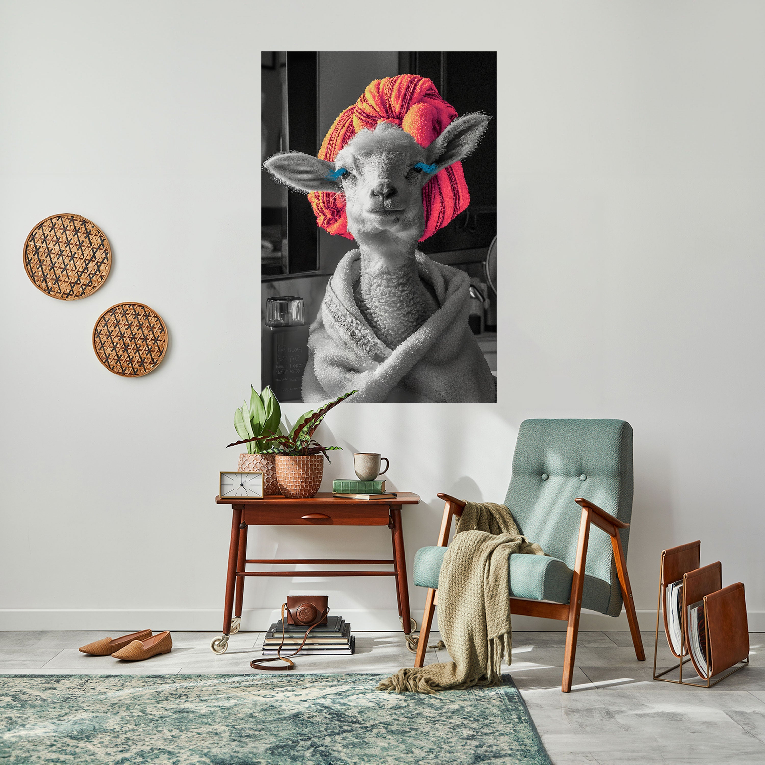 COUTURE CUDDLE Poster Vertical Autocolante