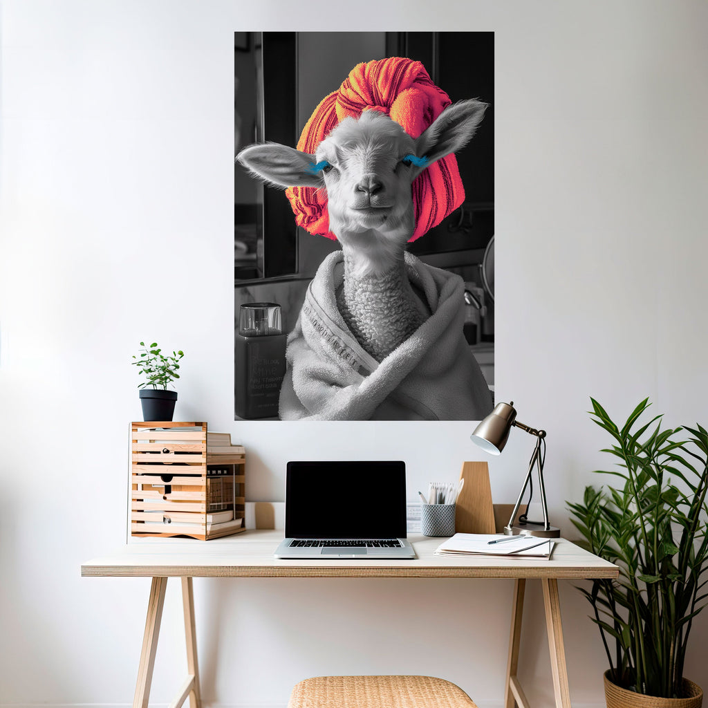 COUTURE CUDDLE Poster Vertical Autocolante