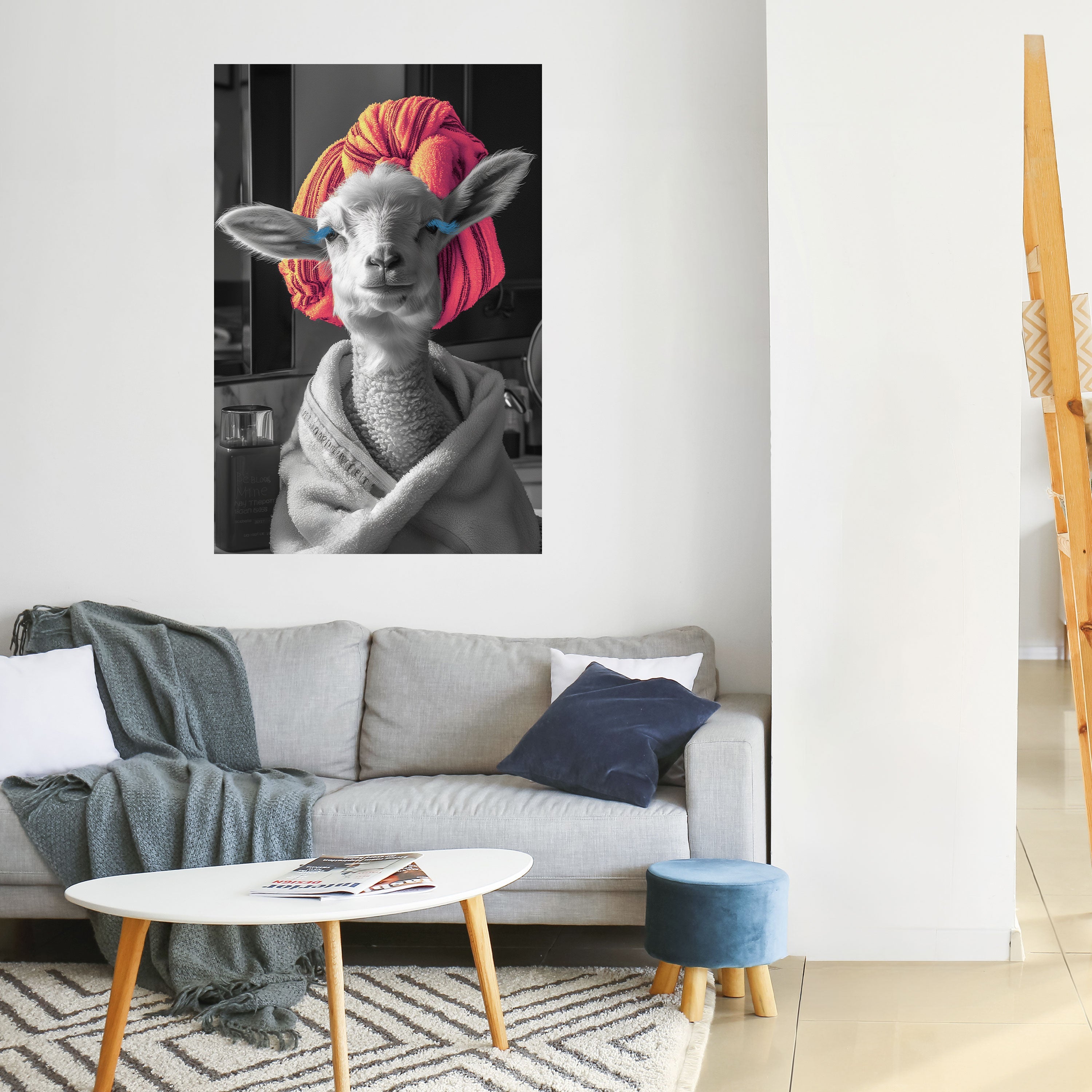 COUTURE CUDDLE Poster Vertical Autocolante