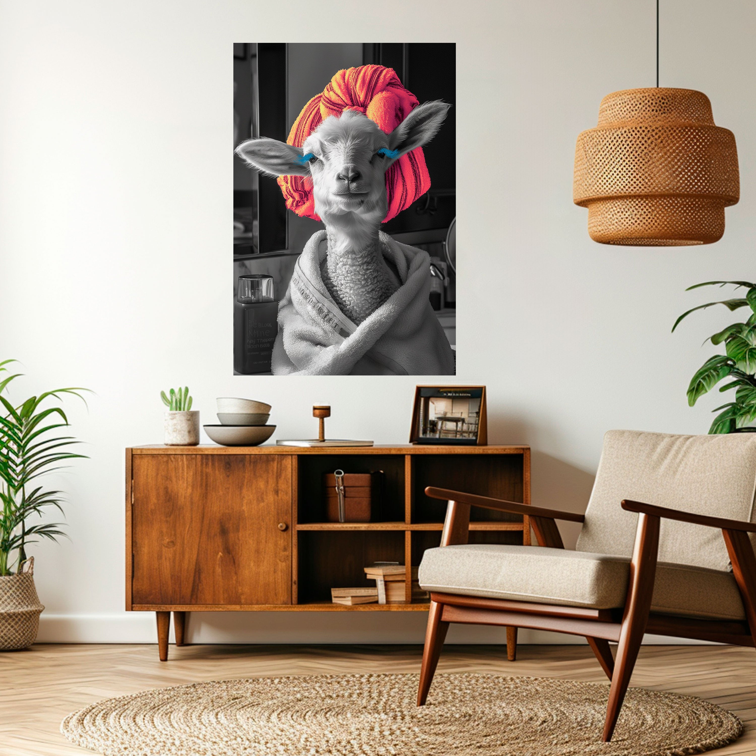 COUTURE CUDDLE Poster Vertical Autocolante