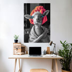 COUTURE CUDDLE Poster Vertical Autocolante