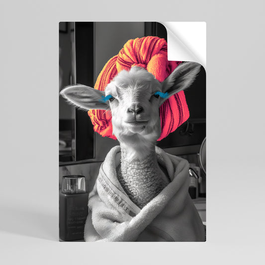 COUTURE CUDDLE Póster Autocolante Vertical